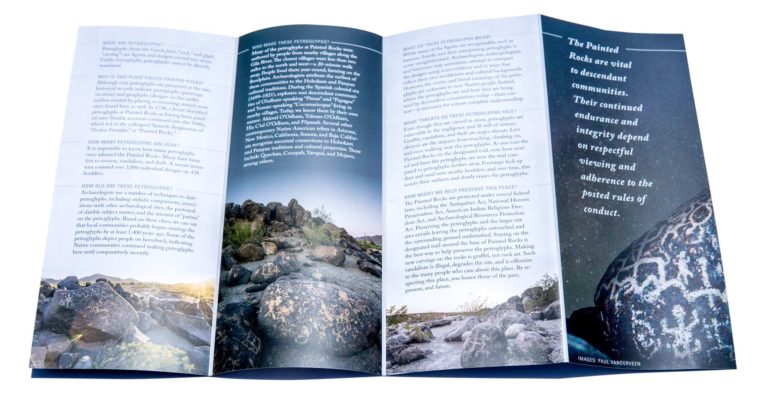 Painted Rock Brochure Inside Spread